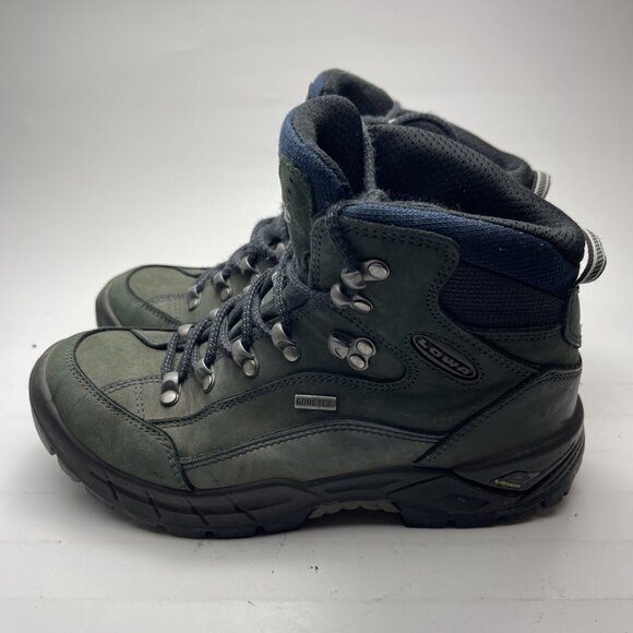 Lowa Renegade GTX Mid Ls Hiking Boots Women's Size 7 US Grey/Green - READ* - Picture 4 of 16